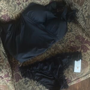 Ralph Lauren Black Bikini Set